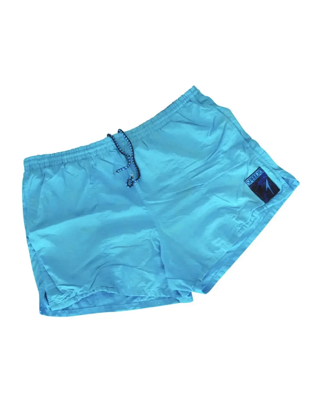 Vintage Speedo 90s Blue Swim Mens Swimsuit Size Medium (33-34)
